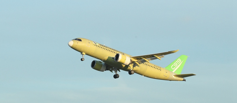 COMAC purchases four C919 and four C909 full-flight simulators